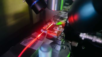 Bending light around corners