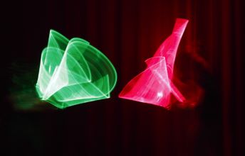 Fysik- och lasershowen för de yngsta